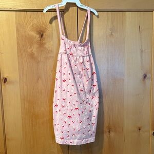 Hanna andersson Pink Floral Sleeveless Dress size 4